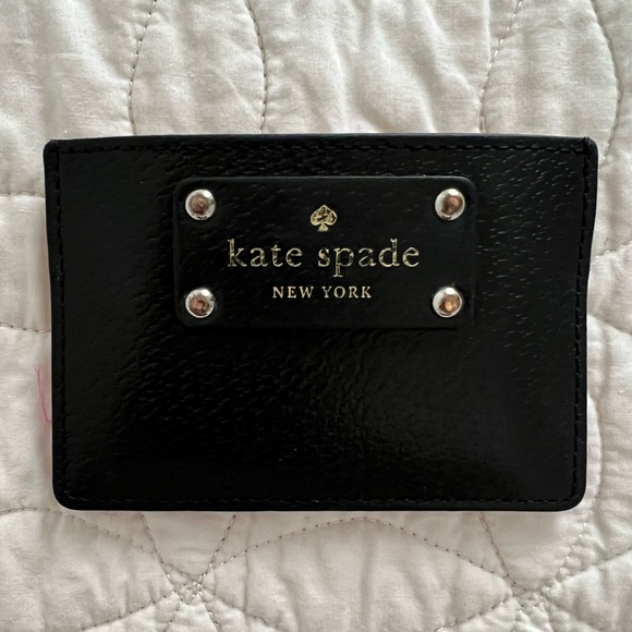 Kate Spade Tan Card Holder - Picture 1 of 3